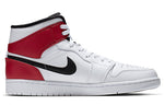 Air Jordan 1 Mid 'White Chicago' 554724-116