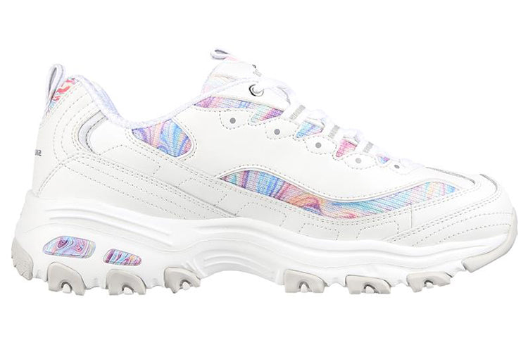 (WMNS) Skechers D'Lites 'White' 149789-WMLT