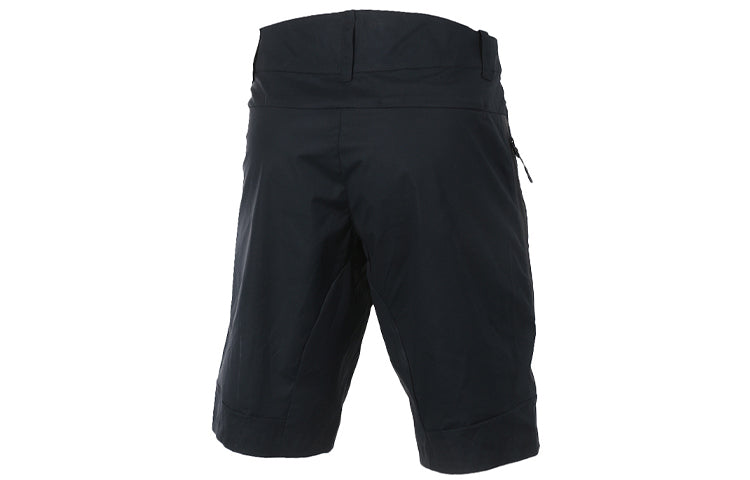 Nike Logo waterproof Zipper Cargo Shorts Black 823366-010