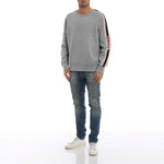 Gucci Side Sleeve Logo Turtleneck Sweatshirt 'Grey' 522846-X9I97-1295