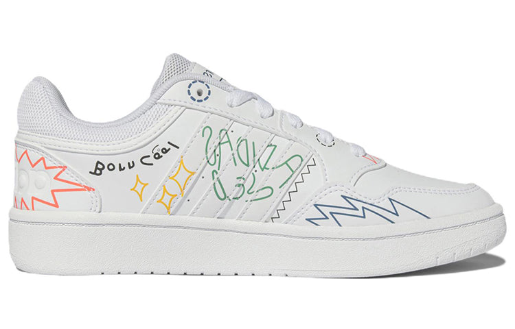 (WMNS) adidas Hoops 3.0 Shoes 'White Muti-Color' HP3164
