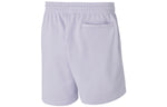 adidas originals C Short Ft Solid Color Drawstring Sports Shorts Purple HF6356
