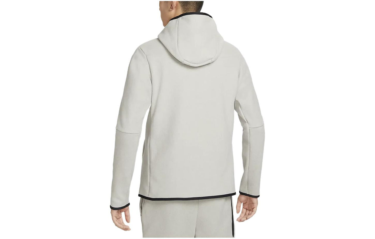 Nike Sportswear Tech Fleece Full-Zip Winterized Hoodie 'Light Grey' DQ4802-016