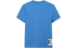 FILA Alphabet Printing Round Neck Short Sleeve Blue F11M128117F-RB