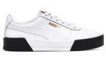 (WMNS) PUMA Carina Leather 'White Black' 370325-15