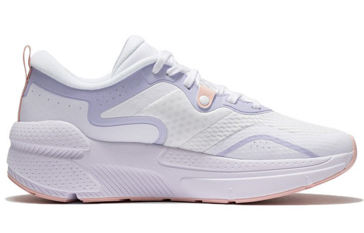 (WMNS) Li-Ning Sport Leisure 'White Purple' AGLR332-2
