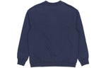 Men's Nike French Terry Swoosh 4 Embroidered Round Neck Sports Pullover Autumn Navy Blue DB9408-451