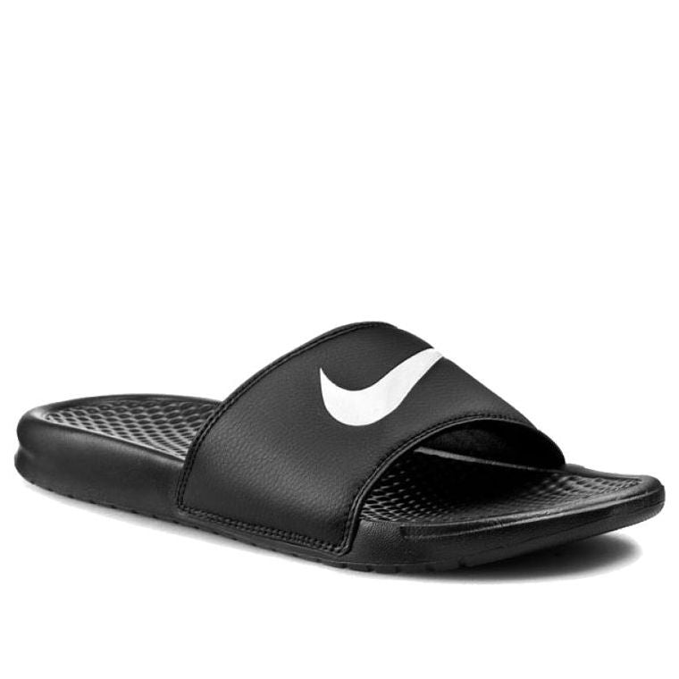 Nike Benassi Swoosh Slide 'Black White' 312618-011