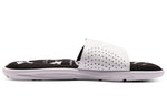 Under Armour Ignite 6 Graphic Strap Slide 'White' 3024451-101