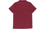 Nike Running Training Sports Quick Dry Breathable Short Sleeve Polo Shirt Red Wine red CW6851-638