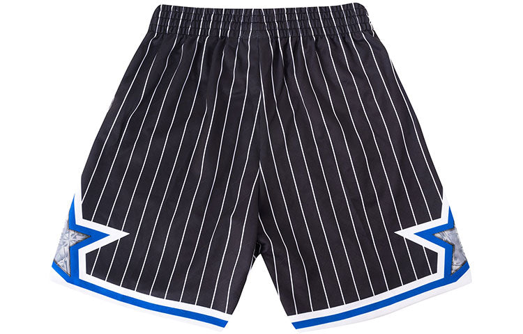 Mitchell & Ness 75th Anniversary NBA Swingman Shorts Orlando Magic 'Black Blue' SMSH1200-OMA94PPPBLCK