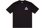 PALACE Tri-To-Help limited Purple Triangle Short Sleeve Unisex Purple P18TS232