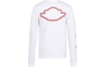 Air Jordan Wings Round Neck Basketball Sports Long Sleeves T-Shirt Men's White AT9071-100
