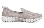 (WMNS) Skechers Go Walk Smart Loafer Grey/Brown 124165-TPE