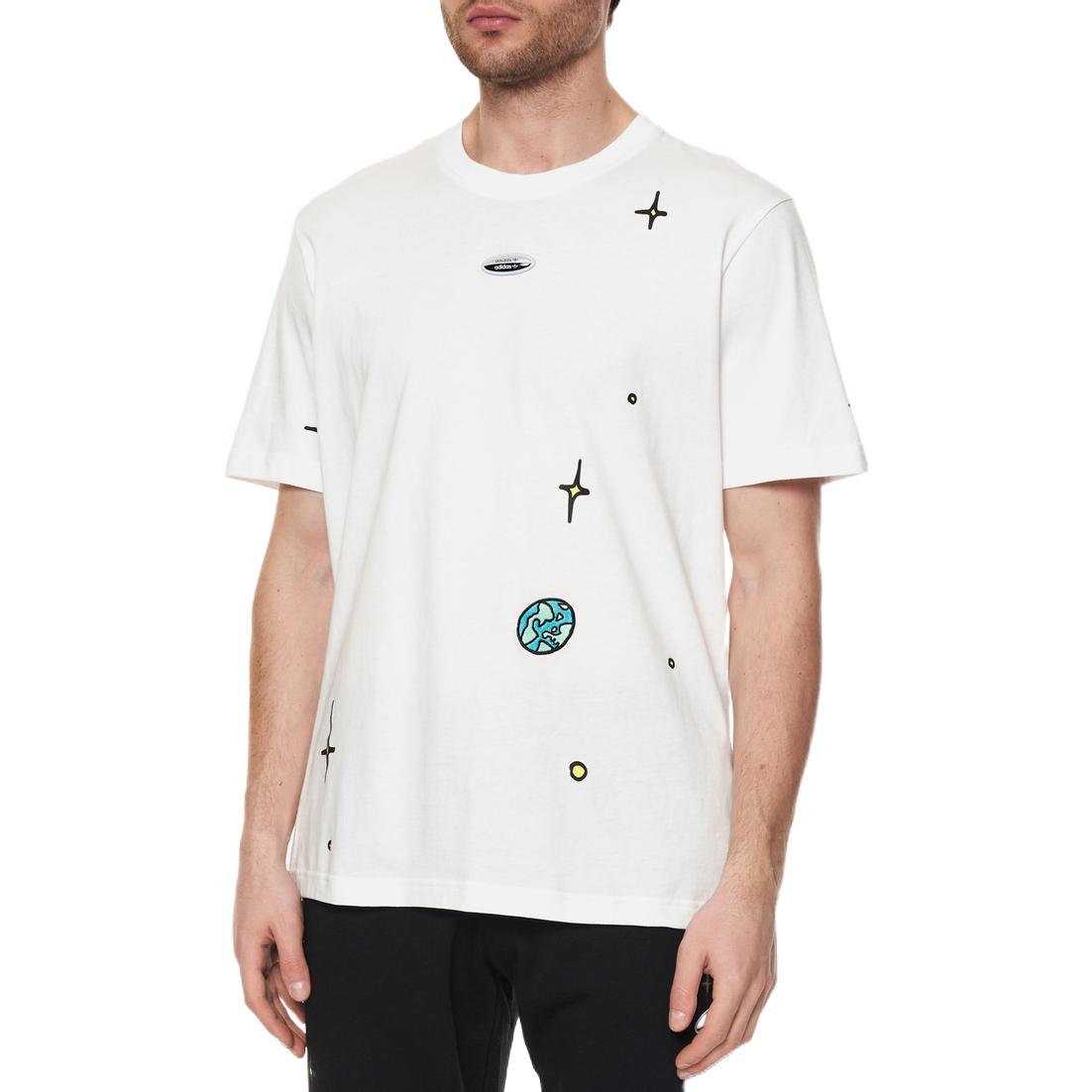 adidas originals R.Y.V. Graphic T-shirt 'White' HC9456