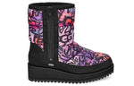 (WMNS) UGG Ridge Graffiti Pop Purple Black 1105715-MULT