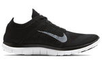 Nike Free 4.0 Flyknit 'Black White Grey' 631053-001
