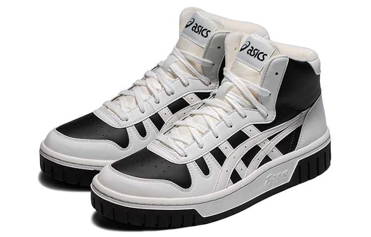 ASICS Unisex Court Mz-Hi High-Heeled Sneakers White/Black 1203A177-101