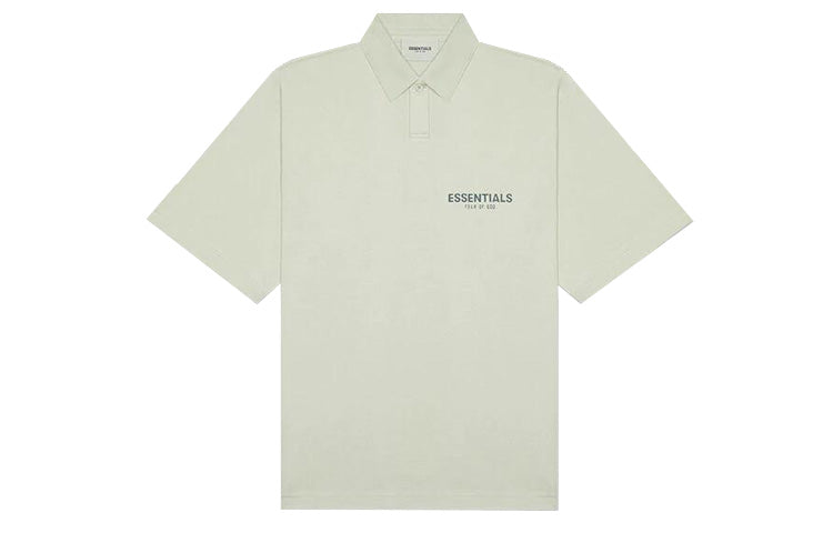 Fear of God Essentials FW20 Polo Shirt 'Sage' FOG-FW20-307