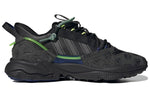 adidas originals Ozweego Zip Cozy Wear-Resistant Running Shoes Obsidian Black Unisex GW5823