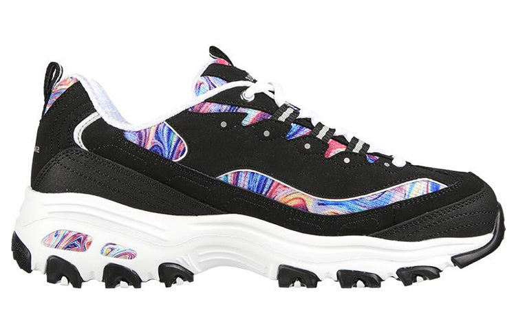 (WMNS) Skechers D'Lites 'Black' 149789-BKMT