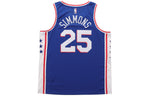 Nike 2020 Philadelphia 76ers Sports Jersey Men's Dungeon Blue CW3678-498