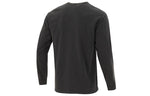 Men's Nike Solid Color Small Logo Round Neck Long Sleeves Black T-Shirt DJ1583-010
