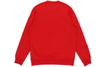 Men's Converse Casual Sports Logo Round Neck Pullover Red 10020345-A11