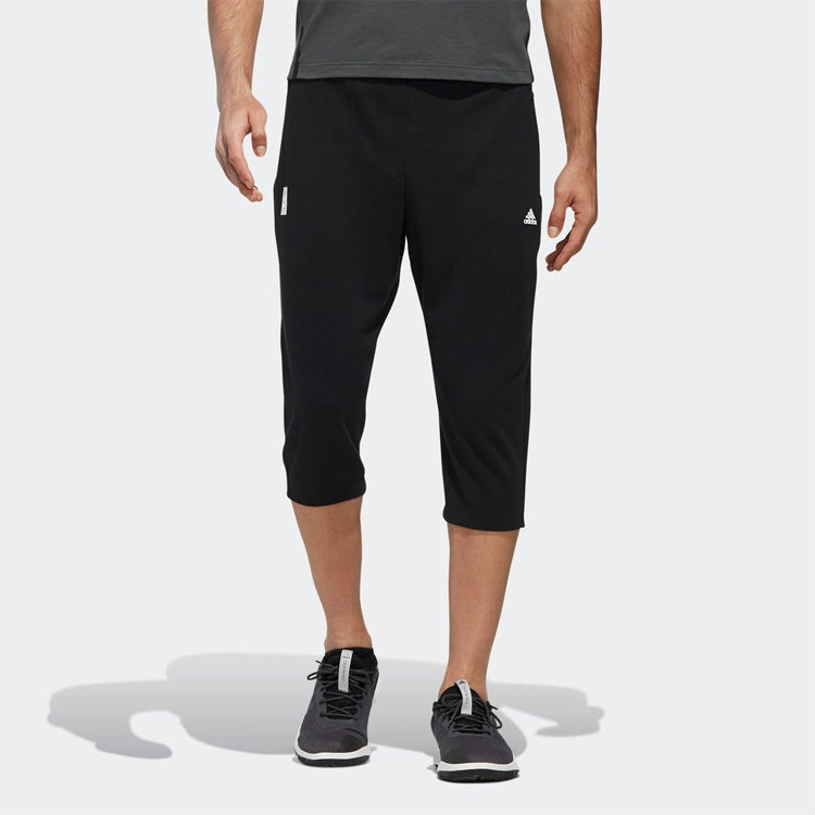 adidas Woven Cone Sports Cropped Pants Black DY8766