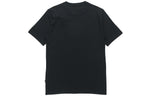 Converse Alphabet Logo Printing Round Neck Short Sleeve Black 10018568-A01