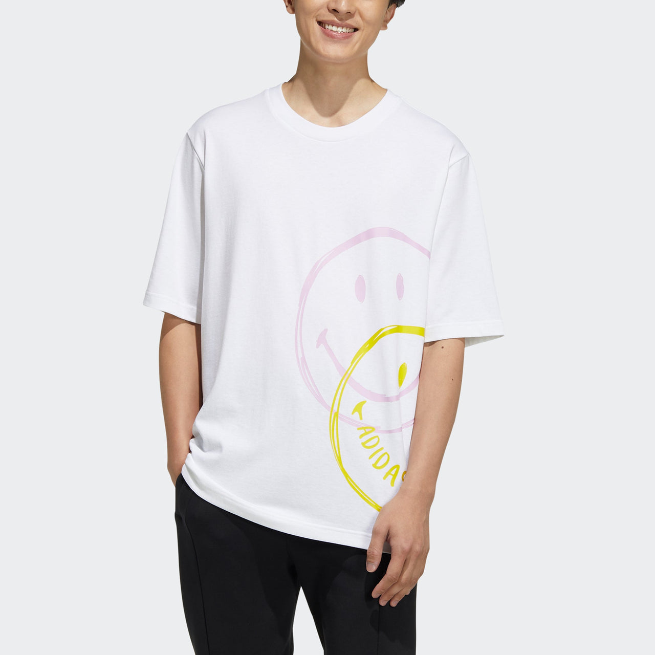 adidas neo U Csmy Tee Short Sleeve Men's White H61984
