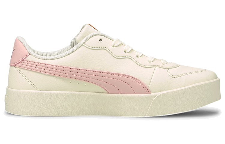 (WMNS) PUMA Skye Clean Casual Board Shoes White/Pink 380147-05