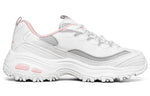 (WMNS) Skechers D'lites 1.0 GS White/Grey/Pink 66666214-WGYP