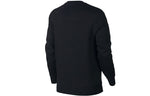 (WMNS) Nike Sportswear Embroidered Small Logo Fleece Lined Stay Warm Round Neck Pullover Hoodie Black CI9993-010