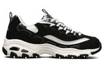 (WMNS) Skechers D Lites 1.0 Low Chunky Shoes Black 149463-BKW