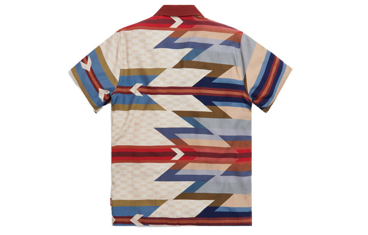 KITH x Coca-Cola x Pendleton Camp Collar Shirt 'Maroon Multi' KH3852-110
