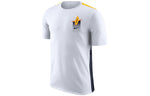 Men's Nike NBA Golden State Warriors Basketball Sports Loose Round Neck Short Sleeve White T-Shirt CT9384-100