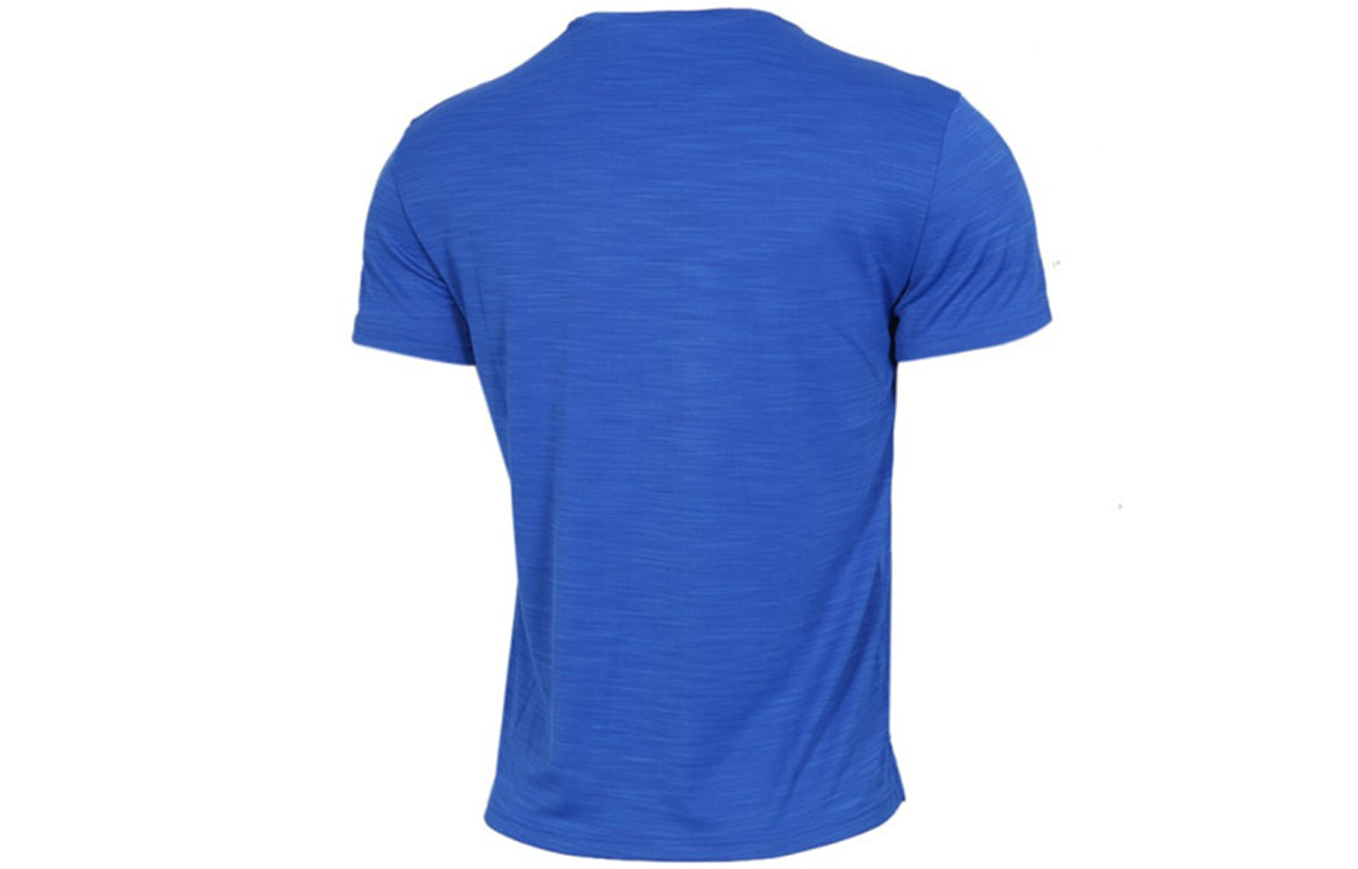 Nike Dri-FIT Sports Training Quick Dry Round Neck Short Sleeve Blue AJ8022-480
