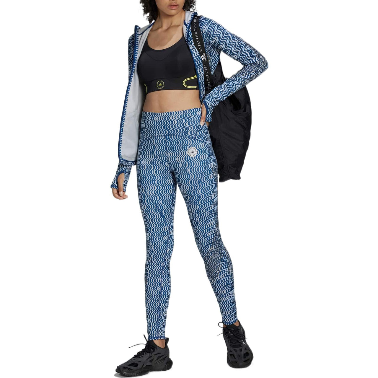 (WMNS) adidas by Stella McCartney TruePace Running COLD.RDY Leggings 'Teal' HG6865