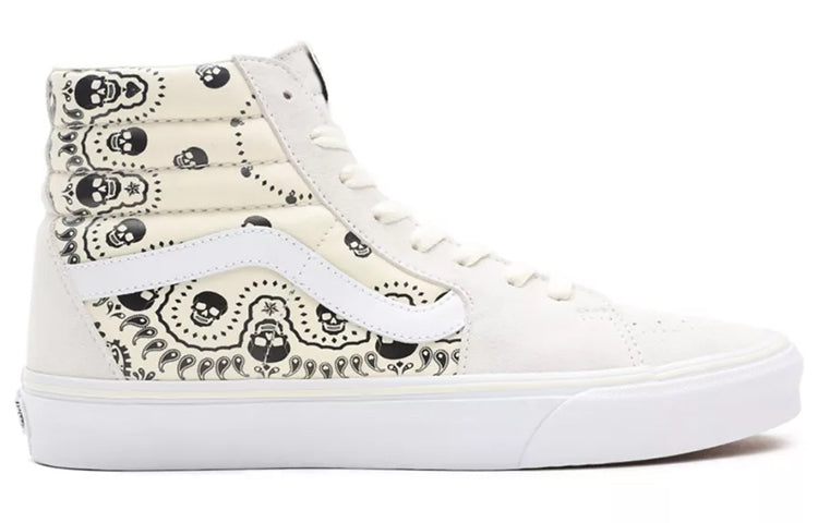 Vans SK8-HI cashew Casual Skateboarding Shoes Unisex White VN0A32QG42S