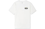 Converse Alphabet Cartoon Printing Sports Short Sleeve White 10021124-A02