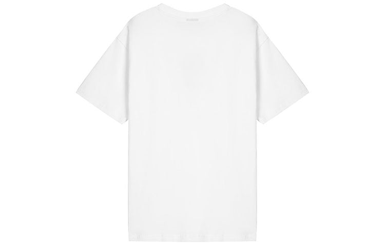 New Balance Unisex Printing Knitting Tee White MT11555-WT