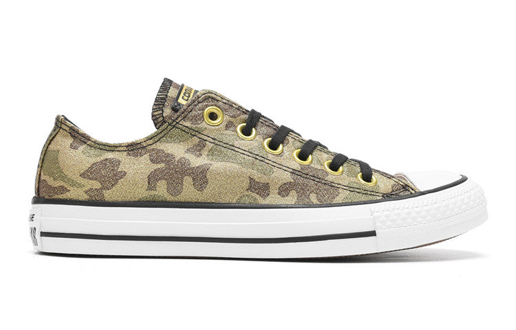 Converse Unisex All Star Ctas OX Sneakers Gold/Khaki 559838C