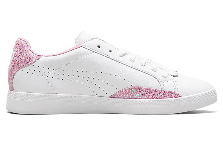 (WMNS) PUMA Match Lo Reset Casual Shoes White/Pink 362724-01