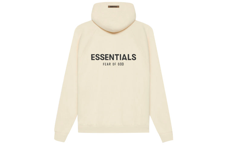 Fear of God Essentials SS21 Pull-Over Hoodie 'Buttercream' FOG-SS21-574