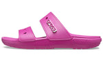 Crocs Classic Cozy Unisex Purple Red Sandals 206761-6SV