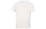 Men's adidas Solid Color Logo Printing Pocket Athleisure Casual Sports Round Neck Short Sleeve White T-Shirt HM2961