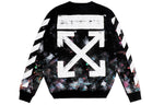 Off-White Galaxy Brushed Print Sweatshirt 'Black' OMBA003F176190309901