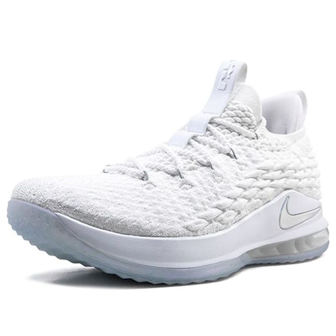 Nike LeBron 15 Low 'White Metallic' AO1755-100