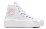 (WMNS) Converse Chuck Taylor All Star Move High 'Hybrid Floral - White Pink Foam' 571577C
